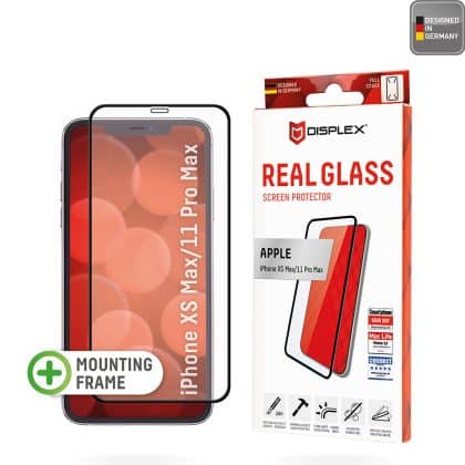 Displex Προστασία Οθόνης για iPhone XS Max / iPhone 11 Pro Max - Real Glass Full Cover