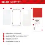 Displex Cover για iPhone 15 - Real Glass + Case - Διαφανές - Image 6