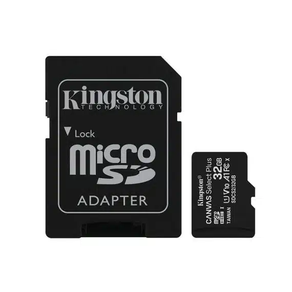 Kingston Memory card με αντάπτορα, 32GB - Μαύρο