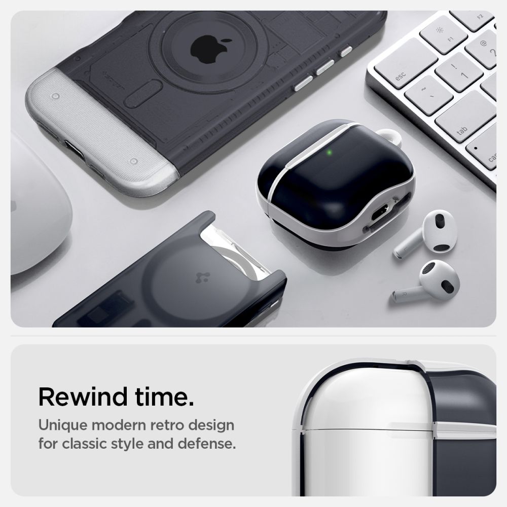 Spigen Classic C1 Apple Airpods 4 γραφίτης - Image 11