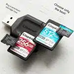 Kingston Memory card με αντάπτορα, 128GB - Μαύρο - Image 3