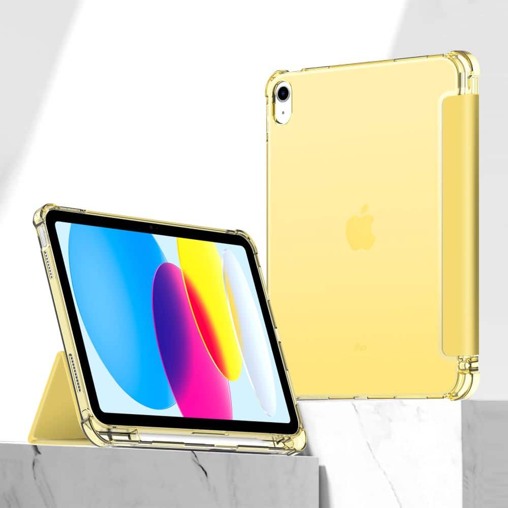 Tech-Protect SC Pen Hybrid iPad 10.9” 10 / 2022 / 11” 11 / 2025 κρυστάλλινο κίτρινο - Image 4