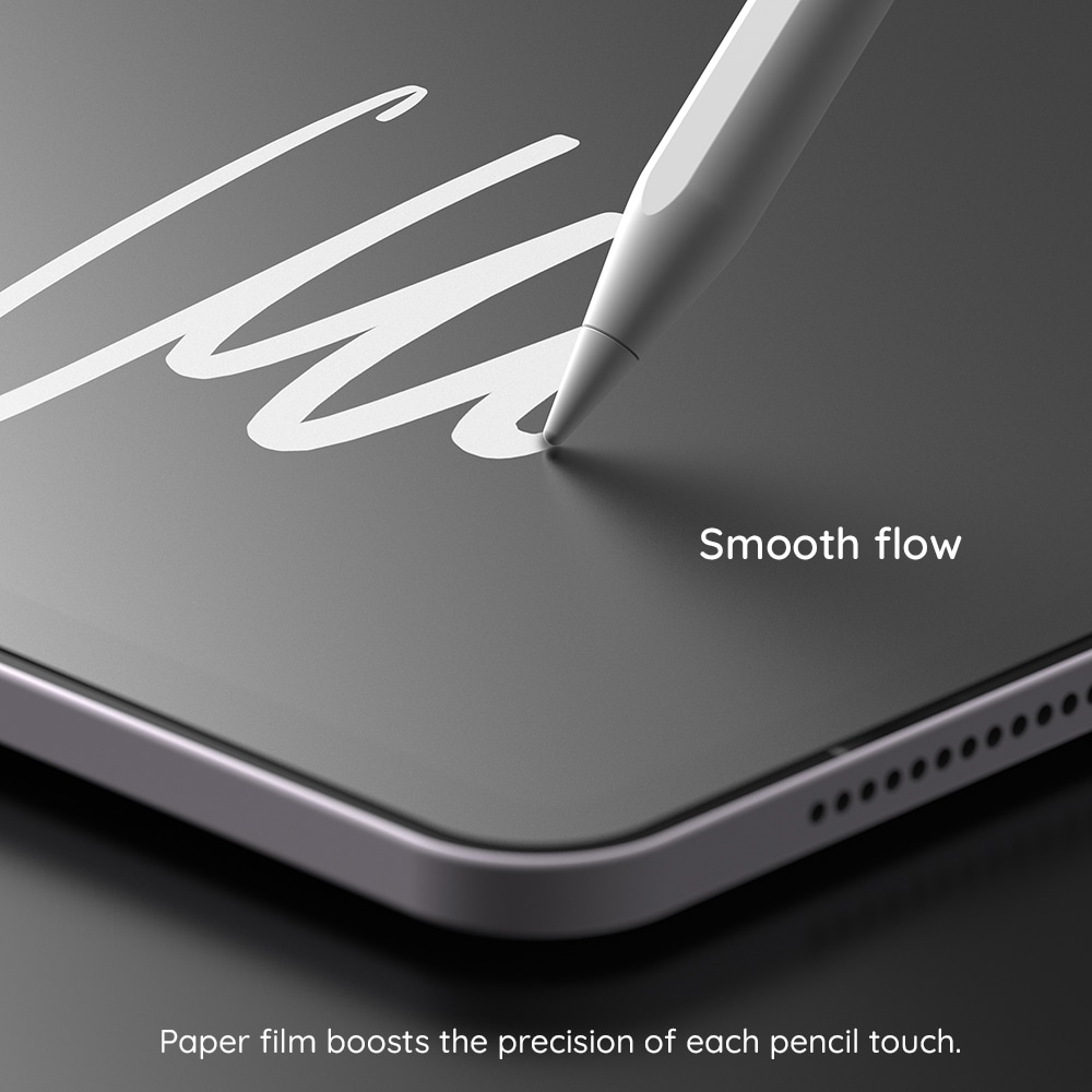 Ringke iPad Pro 11 (2024) - ταινία προστασίας Paper Touch - ματ διάφανο - Image 6