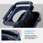 Spigen Rugged Armor Apple Watch 10 (46 mm) μπλε ναυτικού - Image 12