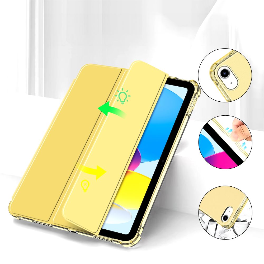 Tech-Protect SC Pen Hybrid iPad 10.9” 10 / 2022 / 11” 11 / 2025 κρυστάλλινο κίτρινο - Image 5