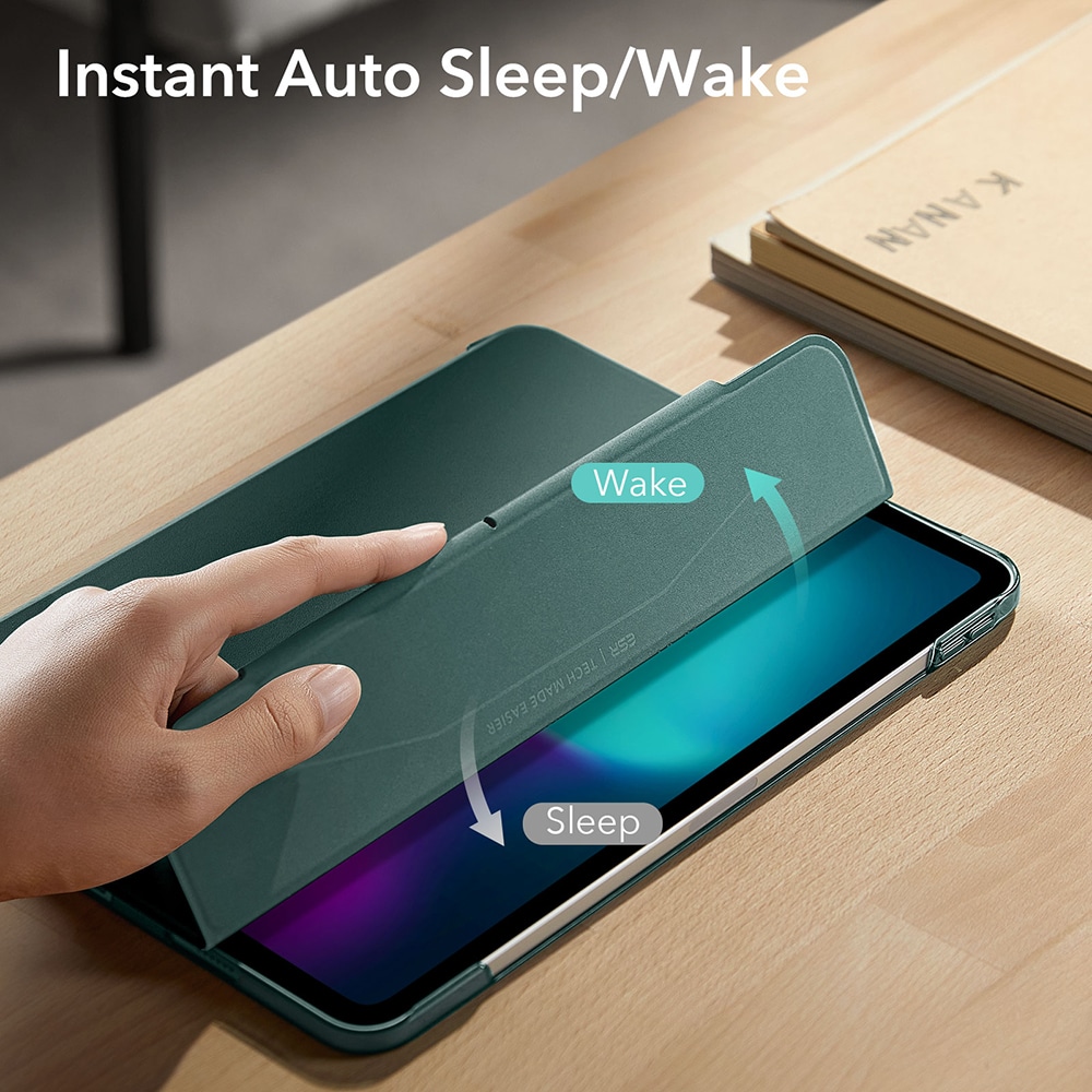 ESR Ascend Trifold θήκη για iPad Pro 11 (2024) - Σκούρο Πράσινο - Image 6