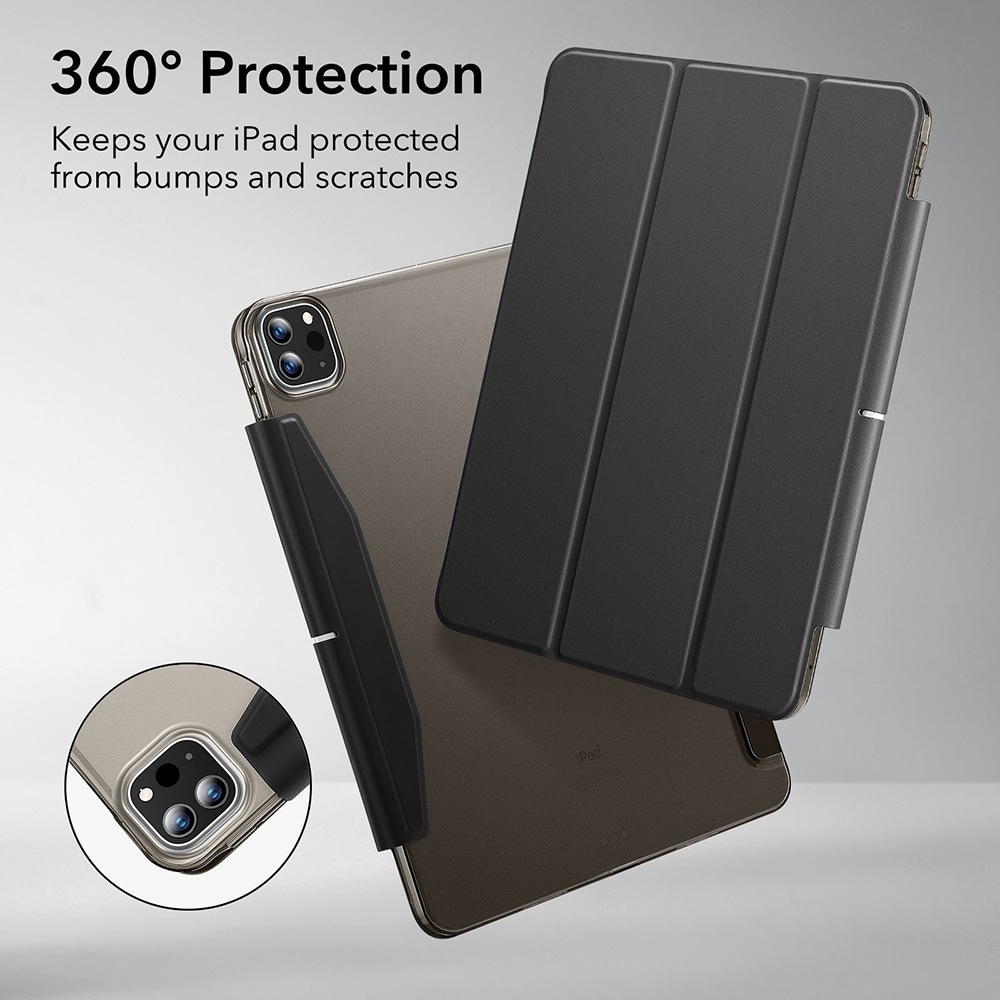 ESR Ascend Trifold θήκη για iPad Pro 13 (2024) - Ματ Μαύρο - Image 2