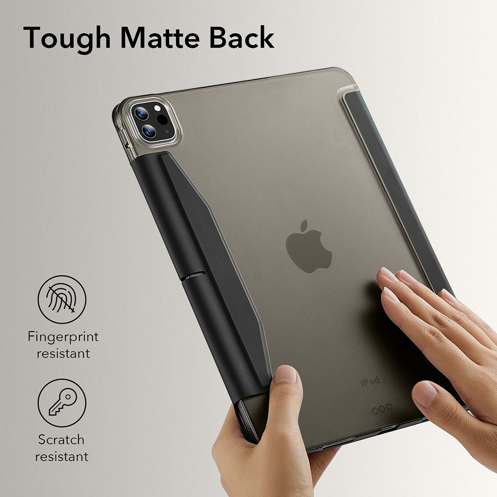 ESR Ascend Trifold θήκη για iPad Pro 13 (2024) - Ματ Μαύρο - Image 3