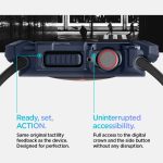 Spigen Rugged Armor Apple Watch 10 (46 mm) μπλε ναυτικού - Image 13