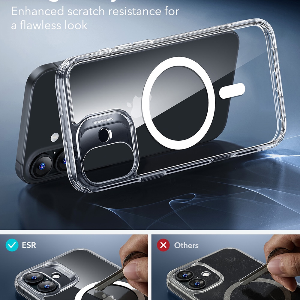 ESR Classic Hybrid HaloLock - θήκη για Apple iPhone 16 - Διάφανο - Image 4
