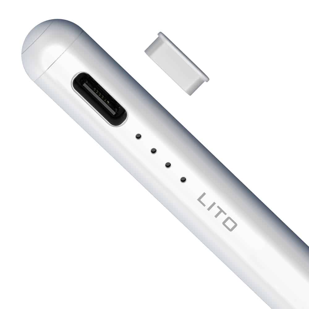 Lito Stylus pen για iPad, Palm Rejection, 90mAh - Λευκό - Image 5