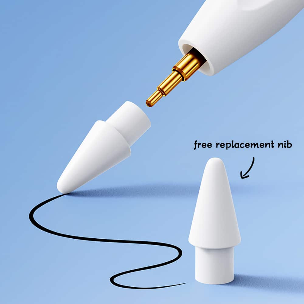 Lito Stylus pen για iPad, Palm Rejection, 90mAh - Λευκό - Image 11