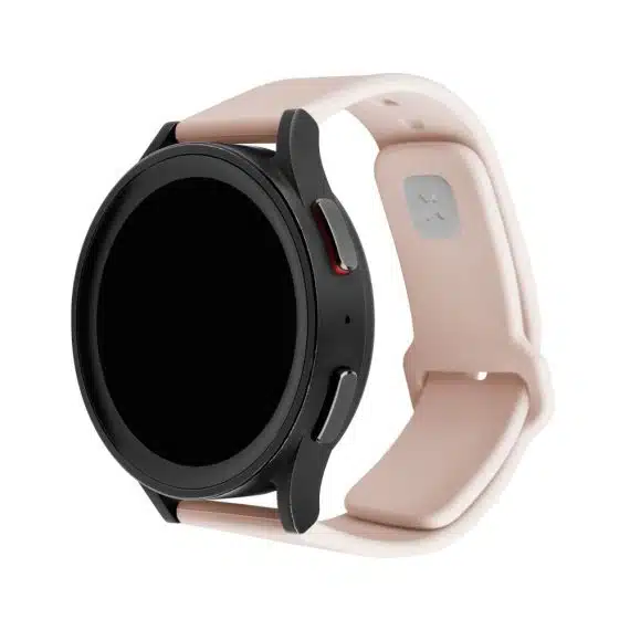 Huawei Strap για το ρολόι GT 2 (46mm)/GT 2 Pro/GT 3 Pro (46mm)/Ultimate, Xiaomi Watch S1 - Σετ σταθερού σιλικόνης αθλητικού λουριού - Ροζ