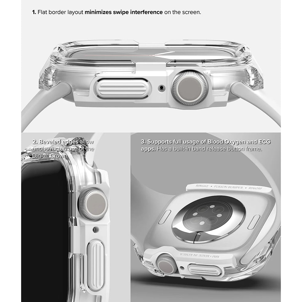 Ringke Fusion Bumper θήκη για Apple Watch 10 42mm - Νεονί πράσινο - Image 4