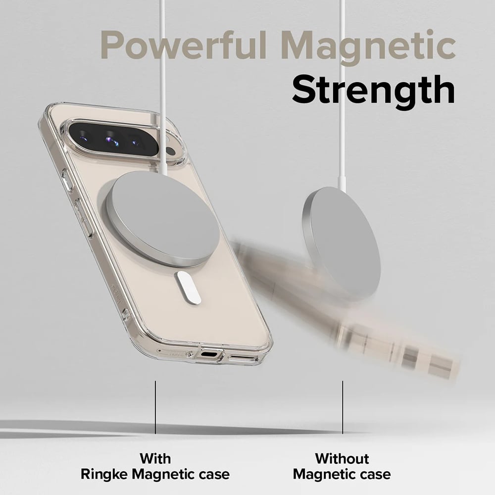 Ringke Silicone Magnetic MagSafe - Google Pixel 9 Pro XL - Διάφανο - Image 4