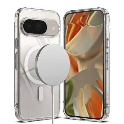 Ringke Silicone Magnetic MagSafe - θήκη για Google Pixel 9 - Διάφανο