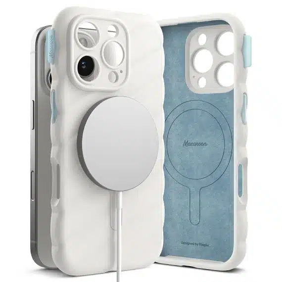 Ringke Macaron Silicone - Apple iPhone 16 Pro - Λευκό