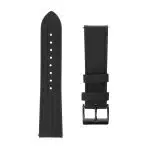 Huawei λουράκι για Watch GT 2 (46mm)/GT 2 Pro/GT 3 Pro (46mm)/Ultimate, Xiaomi Watch S1 - Σταθερός δερμάτινος λουράκι - Μαύρο - Image 4