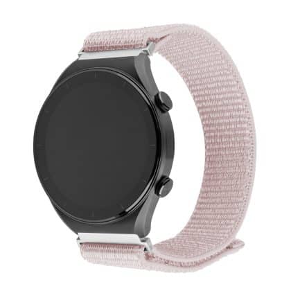 Fixed Nylon Sporty Strap - θήκη για Huawei Xiaomi Watch S1 - Ροζ