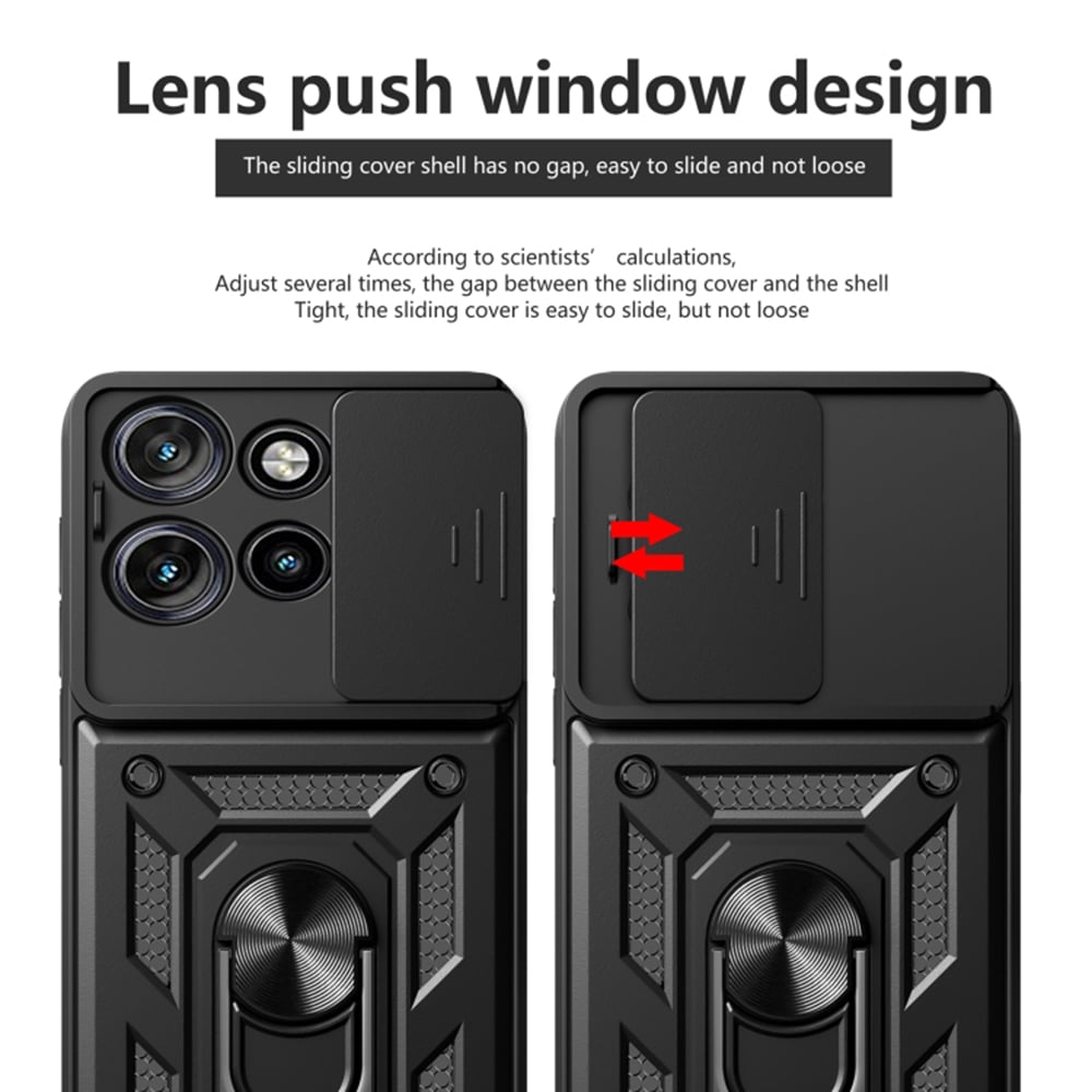 Techsuit CamShield Series - θήκη για Motorola Edge 50 Neo / 60 ThinkPhone 25 - Μαύρο - Image 2