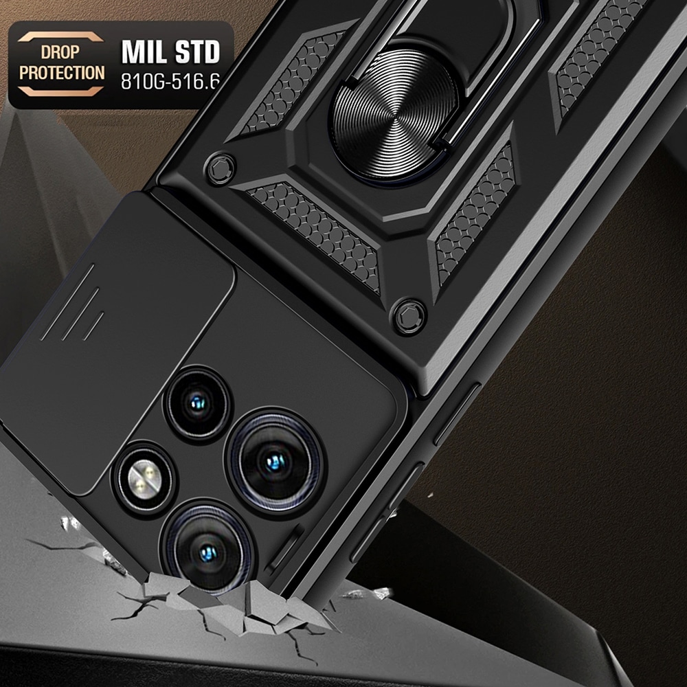 Techsuit CamShield Series - θήκη για Motorola Edge 50 Neo / 60 ThinkPhone 25 - Μαύρο - Image 6