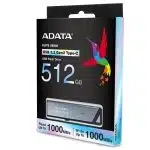 Adata Memory Stick 512GB, USB-C, 1000MB/s - Ασημί - Image 6
