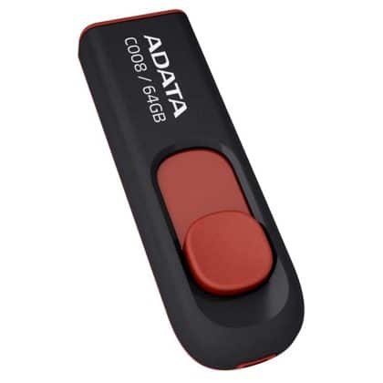 Adata Memory Stick 64GB - Μαύρο / Κόκκινο