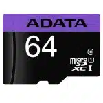 Adata MicroSDXC 64GB κάρτα μνήμης - Μαύρο - Image 2