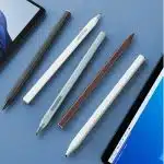 Techsuit stylus για tablet Microsoft Surface, απόρριψη παλάμης, ευαισθησία κλίσης, πλευρική απορρόφηση, 90mAh - Μαύρο - Image 5