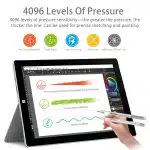 Techsuit Stylus Pen για Microsoft Surface Tablet, Palm Rejection, AAAA Μπαταρία, MPP1.51 - Μαύρο - Image 6