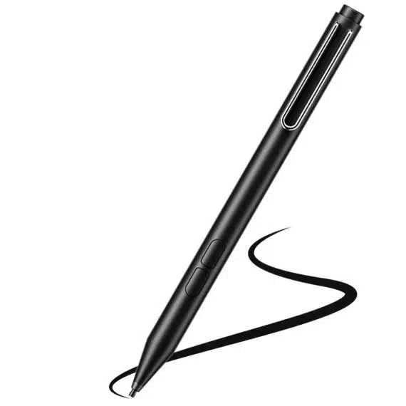Techsuit Stylus Pen για Microsoft Surface Tablet, Palm Rejection, AAAA Μπαταρία, MPP1.51 - Μαύρο