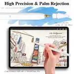 Techsuit stylus για tablet Microsoft Surface, απόρριψη παλάμης, πλευρική απορρόφηση, 90mAh, 5V, 0.2A - μαύρο - Image 2
