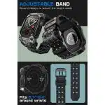Supcase Θήκη για Apple Watch 10 46mm + Λουράκι - Μαύρο - Image 5