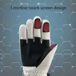 Techsuit γυναικείες γάντια σκι, M - μαύρο - Image 4