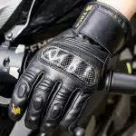 Techsuit ανδρικά γάντια μοτοσικλέτας, M - μαύρο - Image 2