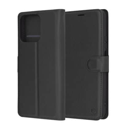 Techsuit Leather Folio - θήκη για Honor 200 Smart - Μαύρο