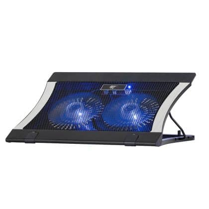 Havit Cooling Stand 9 - 17", 2x USB, 1000RPM - Μαύρο