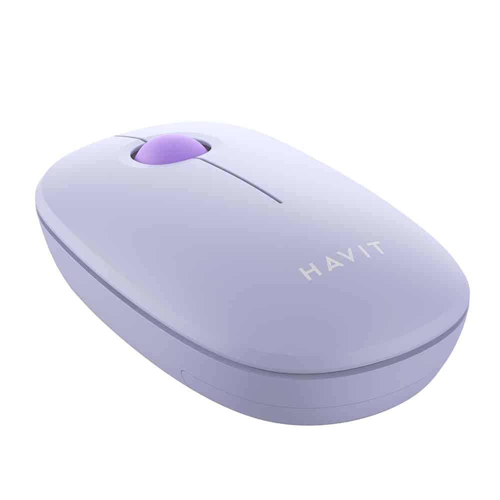 Havit ασύρματο ποντίκι 2.4GHz, 1600 DPI, ABS, PC - μωβ - Image 4