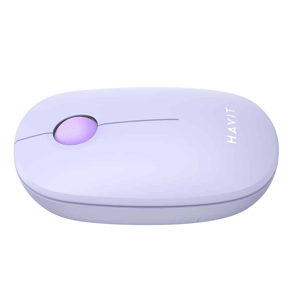 Havit ασύρματο ποντίκι 2.4GHz, 1600 DPI, ABS, PC - μωβ - Image 5