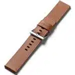 Ringke Strap για Fossil Hybrid 24mm / Mobvoi TicWatch Pro 5 / Suunto 9 / Suunto 9 Baro / Suunto D5 - Leather One Basic Bold - Καφέ - Image 2