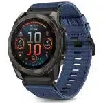 Tech-Protect νάιλον κλασικό Garmin Fenix 5X / 5X Plus / 6X / 6X Pro / 7X / 8 (51 mm) ναυτικό μπλε - Image 2