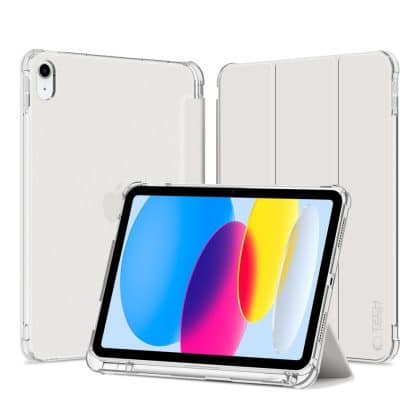 Tech-Protect SC Pen Hybrid iPad 10.9” 10 / 2022 / 11” 11 / 2025 κρυστάλλινο ασημί