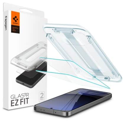 Spigen Glas.TR Sam S24 FE S721 "EZ FIT" 2 τμχ AGL08729