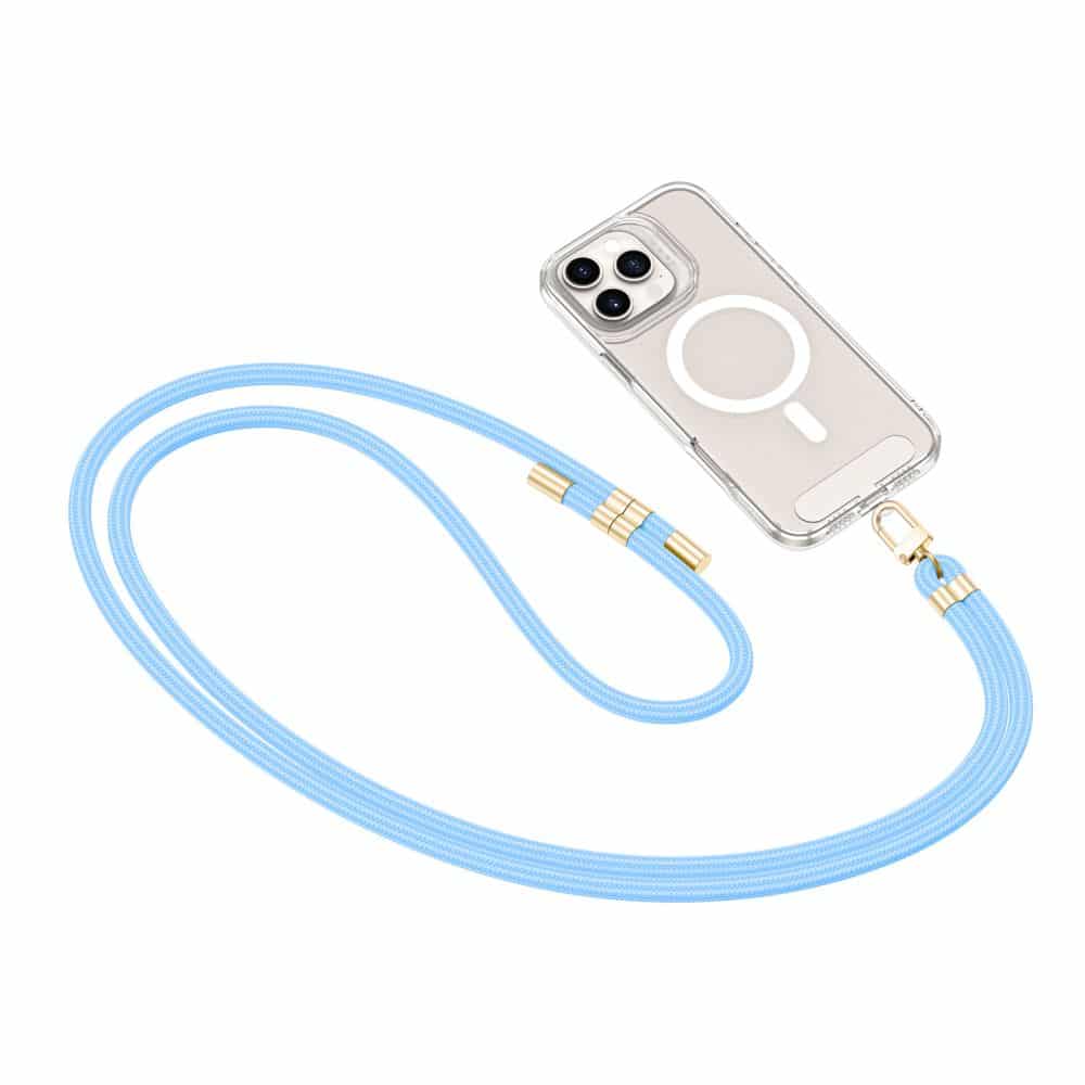 Tech-Protect C7S Λουράκι Κινητού μωβ μπλε/χρυσό - Image 2