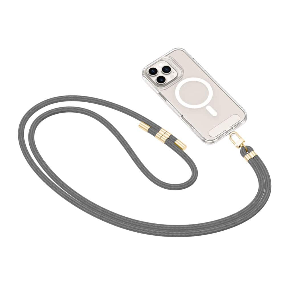 Tech-Protect C7S Λουράκι Κινητού σε γκρι/χρυσό - Image 2