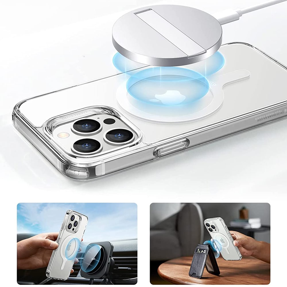 ESR MagSafe Halolock magsafe δακτύλιος (σετ 2) - 360 Universal Ring - Λευκός - Image 3