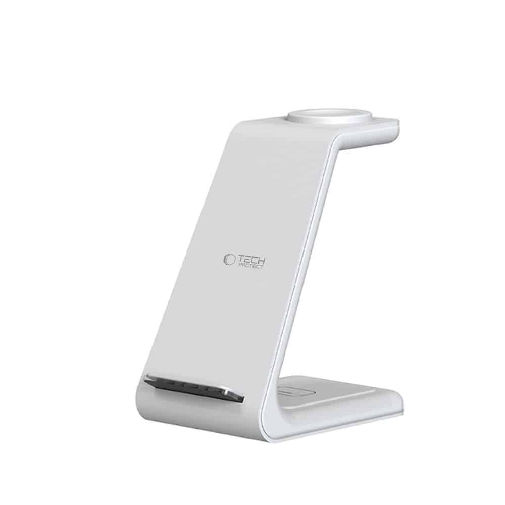 Tech-Protect 3 σε 1 ασύρματη φόρτιση QI15W-A36 για Apple λευκό - Image 3