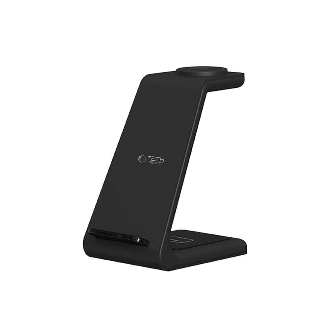 Tech-Protect ασύρματος φορτιστής 3 σε 1 QI15W-A36 για Apple μαύρος - Image 3