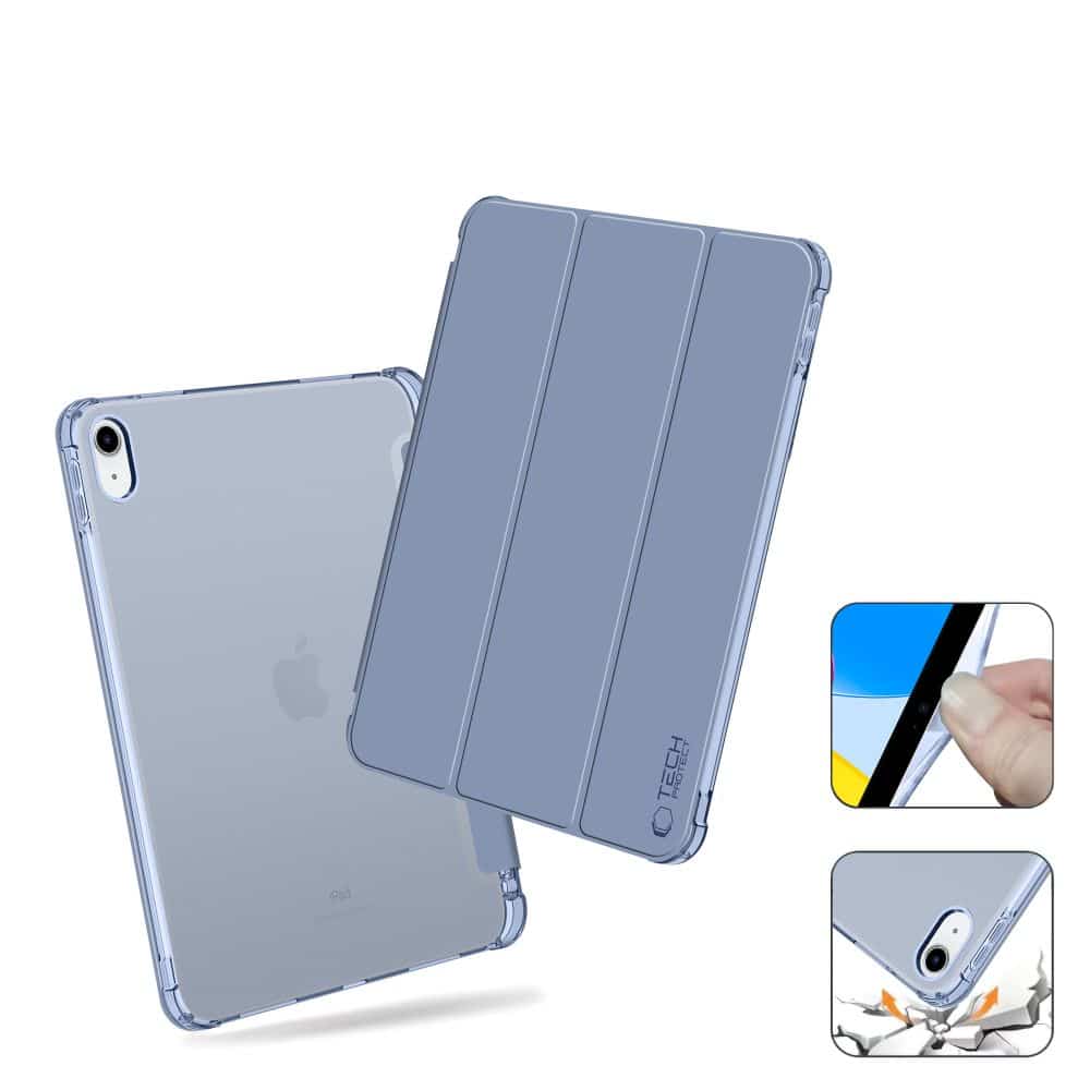 Tech-Protect SC Pen Hybrid iPad 10.9” 10 / 2022 / 11” 11 / 2025 Κρυστάλλινο μπλε - Image 3