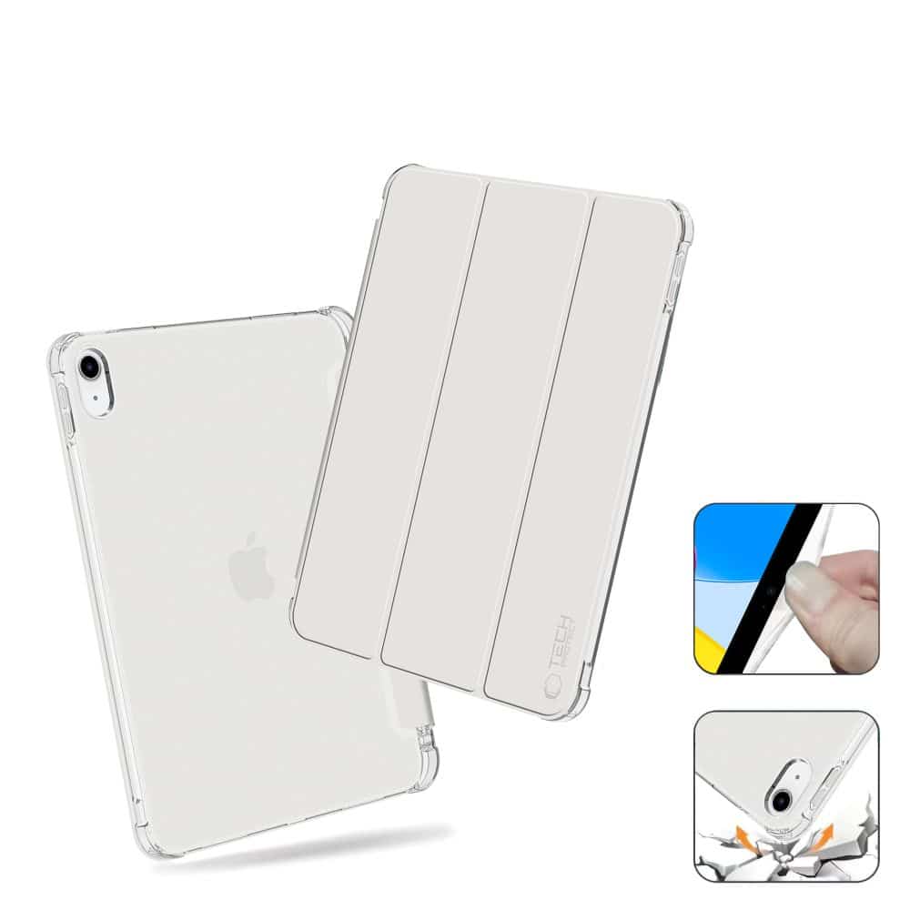 Tech-Protect SC Pen Hybrid iPad 10.9” 10 / 2022 / 11” 11 / 2025 κρυστάλλινο ασημί - Image 3